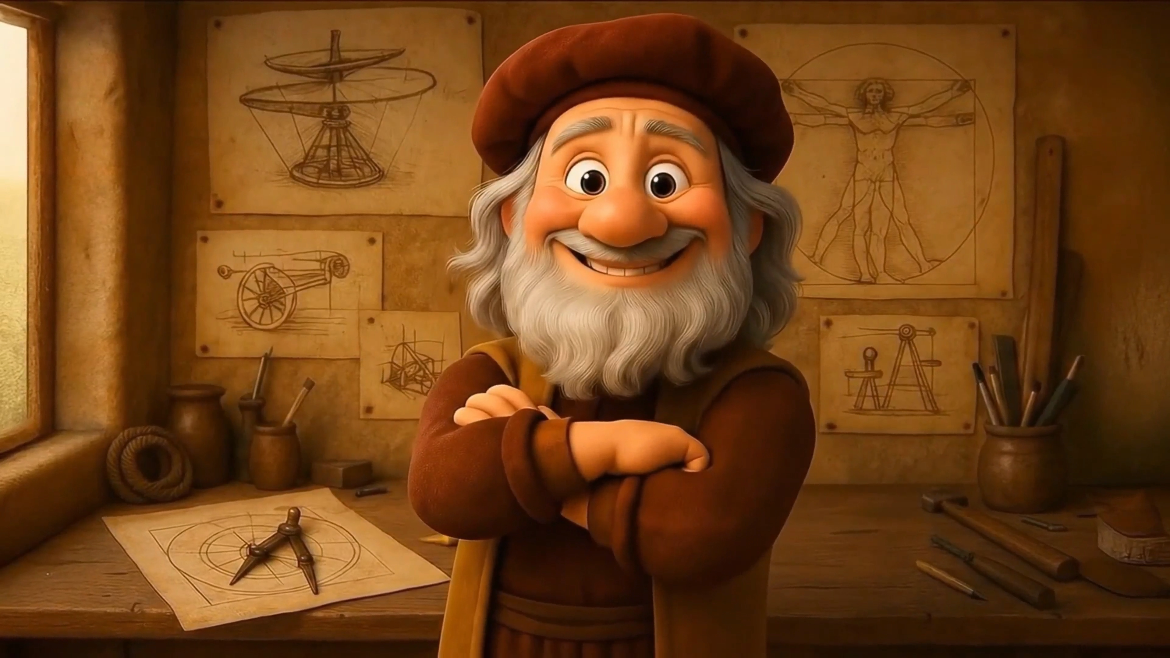 인터랙션 애니메이션 제작 - 다빈치편